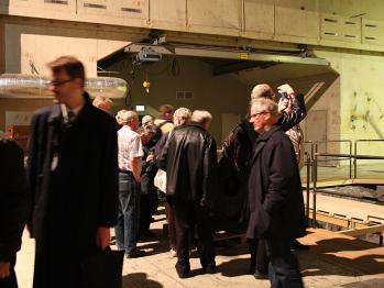Spännande besök i reaktorhallen på KTH där Skandiaorgeln restaureras