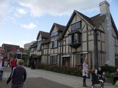 Huset på Henley Street, Stratford, där William Shakespeare föddes